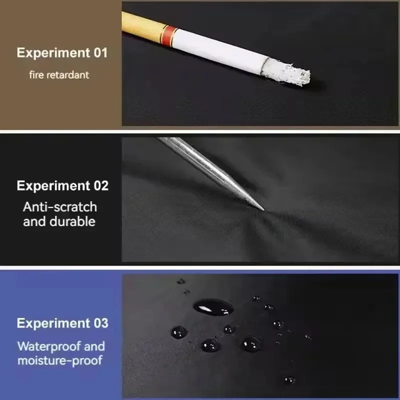 르노 라팔레 야외용 자동차 커버(반사 스트립 포함), 방수, 방설, 방진, 자외선 차단 자동차 액세서리