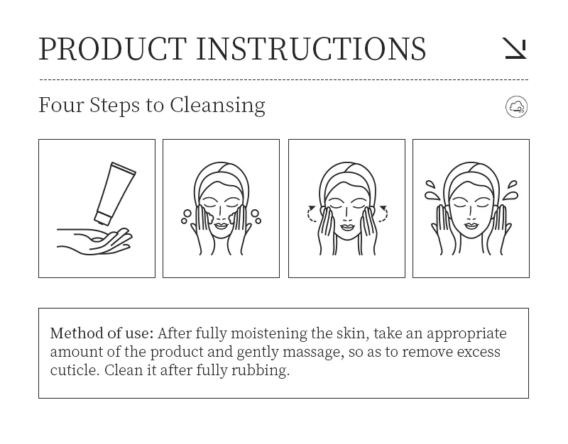 Snail Exfoliating Scrub Cleanser Oil Control and Not Tight Remove Dead Skin Aloe Vera Delicate Smooth Coconut Brightening 6
