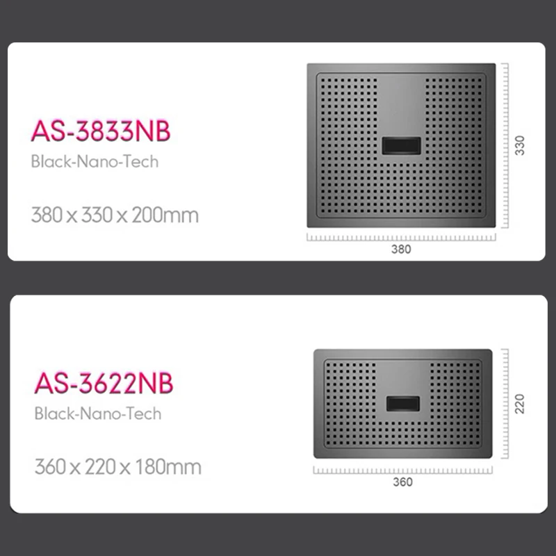 ASRAS Nanometer Mini Single Hidden Cover Sink Small Size Bar Counter Island Handmade 4mm Panel 304 Stainless Steel Sinks