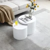 Coffee Tables for living room,office,bedroom, White Oak, Café Tables 3