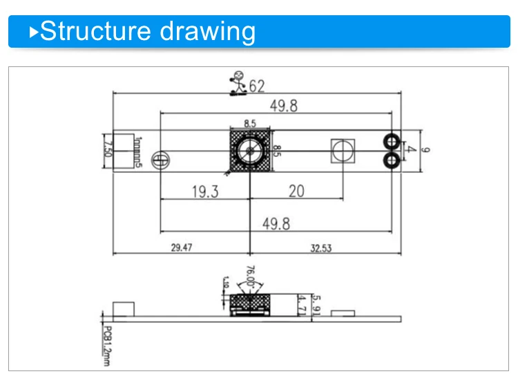 Enhance your visual experience with our 5MP Autofocus USB Camera Module. Perfect for laptops, computers, and all-in-one machines. Enjoy high-speed face recognition without the need for drivers. Upgrade your setup today! Description Image.This Product Can Be Found With The Tag Names Computer Office, Computer Peripherals, Usb camera module, Webcams