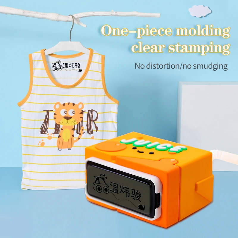 Children's Name Seal Student's Name Stamp Kindergarten Clothes Waterproof Sticker Kawaii Stamp Gift