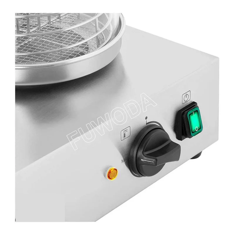 Commercial Stainless Steel Electric Hot Dog Roller Grill Machine With 4 Bun Warmer Stick