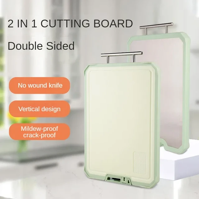 Antibacterial Vertical Double Sided Cutting Board - AliExpress
