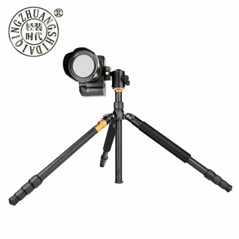 Профессиональный портативный штатив QZSD Q999 из алюминиевого сплава для зеркальной камеры, универсальный кронштейн, 1/4 независимая внешняя фотоголовка