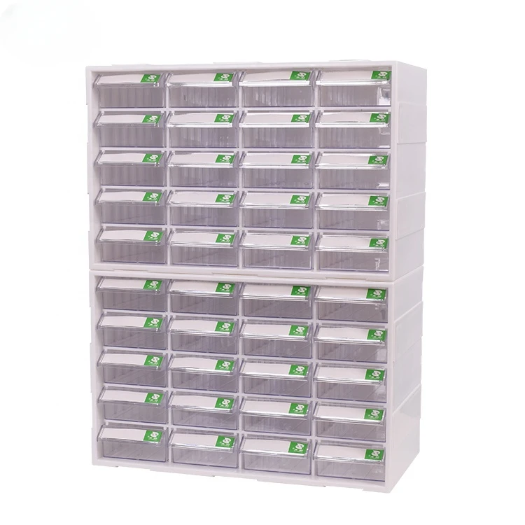 Multi Drawer Shelf Organizer Compartment Storage Stacking Ps Plastic Nuts Part Rack Box