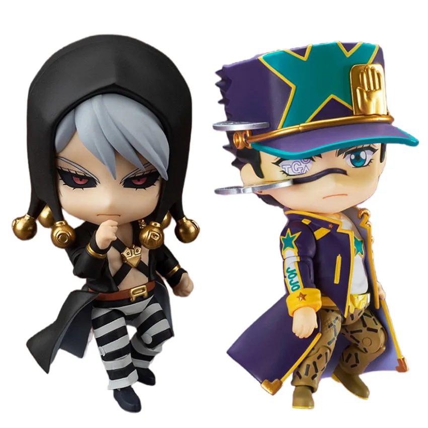 10CM JoJos Bizarre Adventure Golden Wind Risotto Nero 1326 1851Anime PVC Action Figure Statue