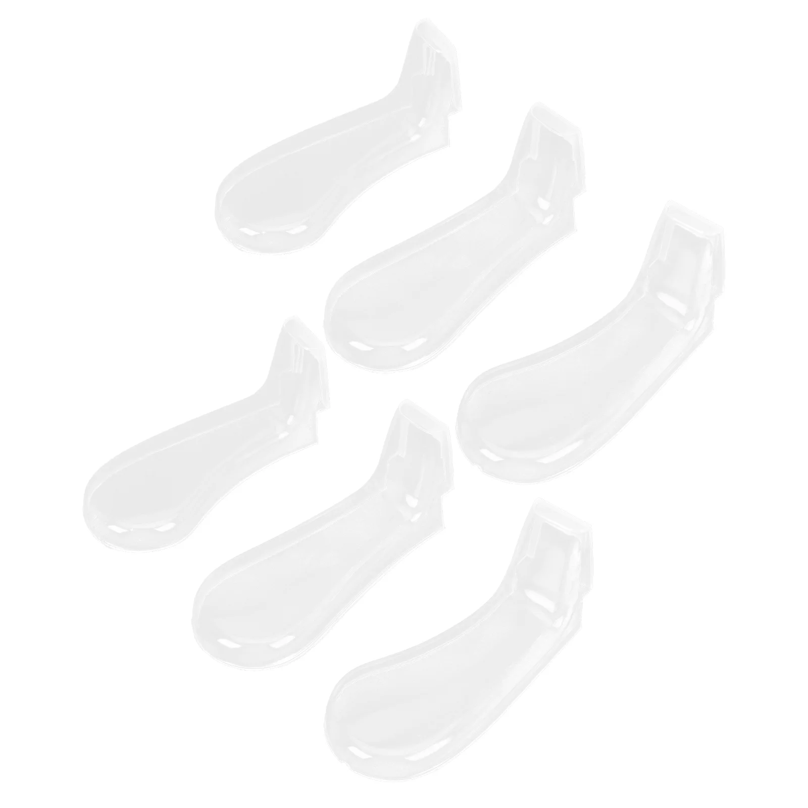 

6 Pcs Piano Pedal Cover Protective Sleeves Pedals Accessories Premium Foot Covers Plastic Pad