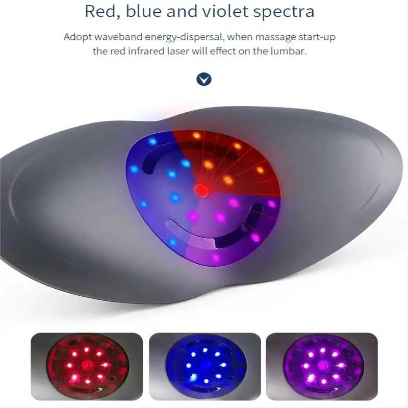Elektrisk trækkraftenhed taljemassager med varme lændehvirvelsøjle træthedslindring rygstræk til iskiassmerter_voghion.com