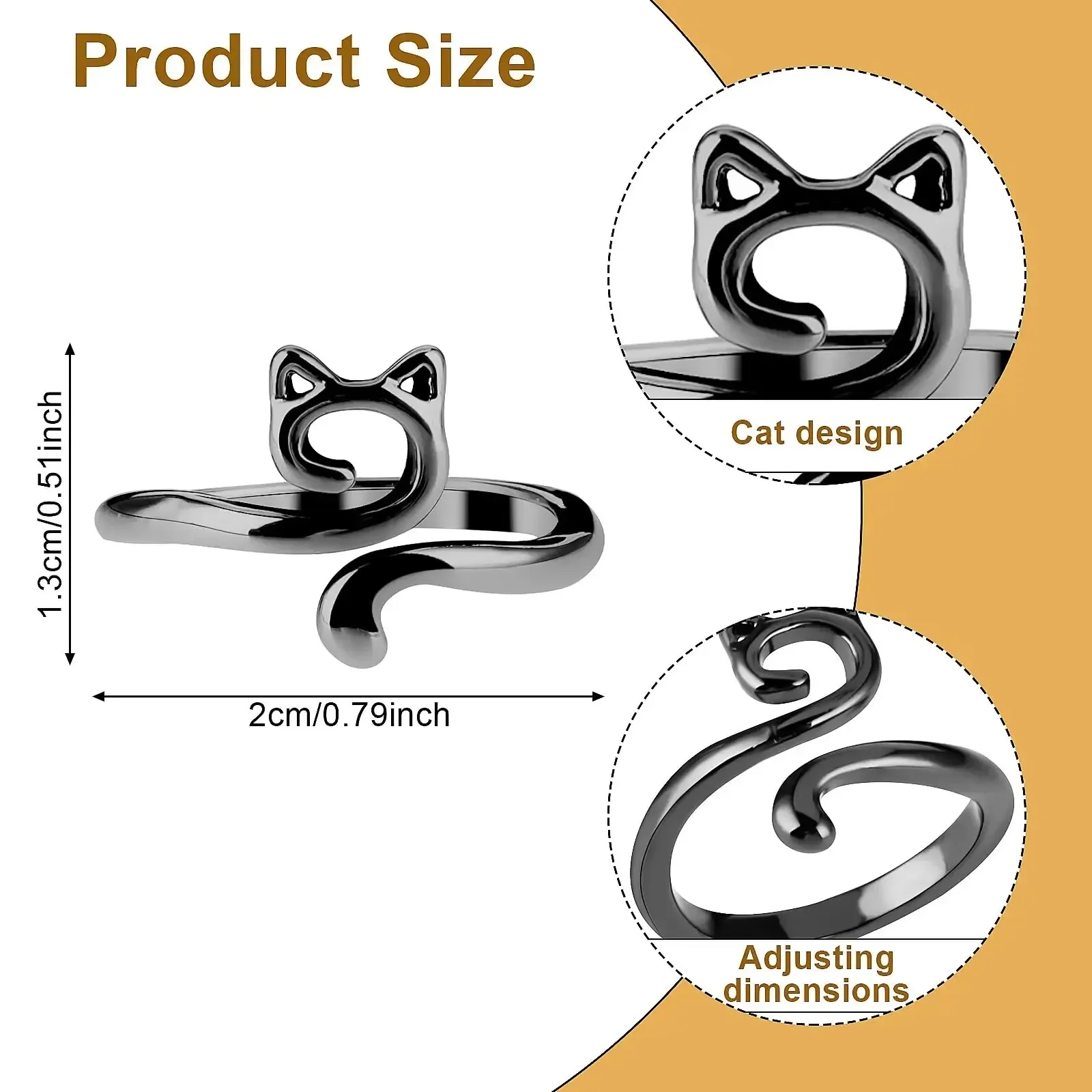 2PCS Adjustable Knitting Crochet Ring Open Guide Yarn Guide Crochet Tension Ring Women Knitting crochet tools