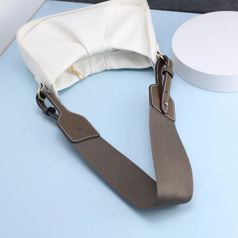 TINBERON Shoulder Strap For Bag Elephant Grey Bag Strap Leather Canvas Handbag Bag Straps Replacement No Hook Shoulder Straps