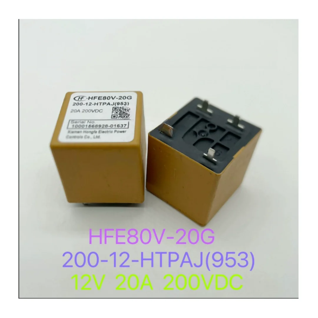 

HFE80V-20G 200-12-HTPAJ New Hongfa 12V new energy relay 45887486294