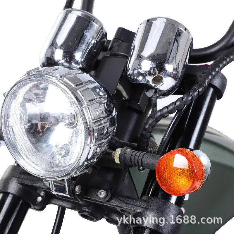 Sportsters Electric Motorcycle City Coco Scooter 60V Volt Bobber Adult Lithium Battery Chopper