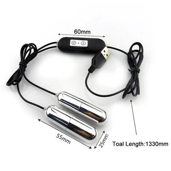 USB Charging Sex Toys Vibrator For Women Massage masturbators Variable Speed Vibrator female sex machine Vaginal Balls 3