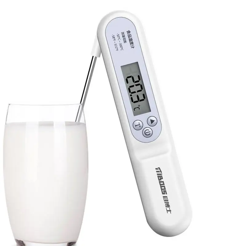 Meat Temperature Monitor Instant Read Food Probe With Ultra Fast Digital Sensor Waterproof Meat Thermometer With Magnet for Beef