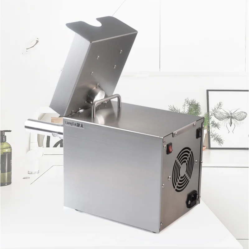 T6 new stainless steel oil press household commercial small full automatic hot and cold domestic oil press low noise