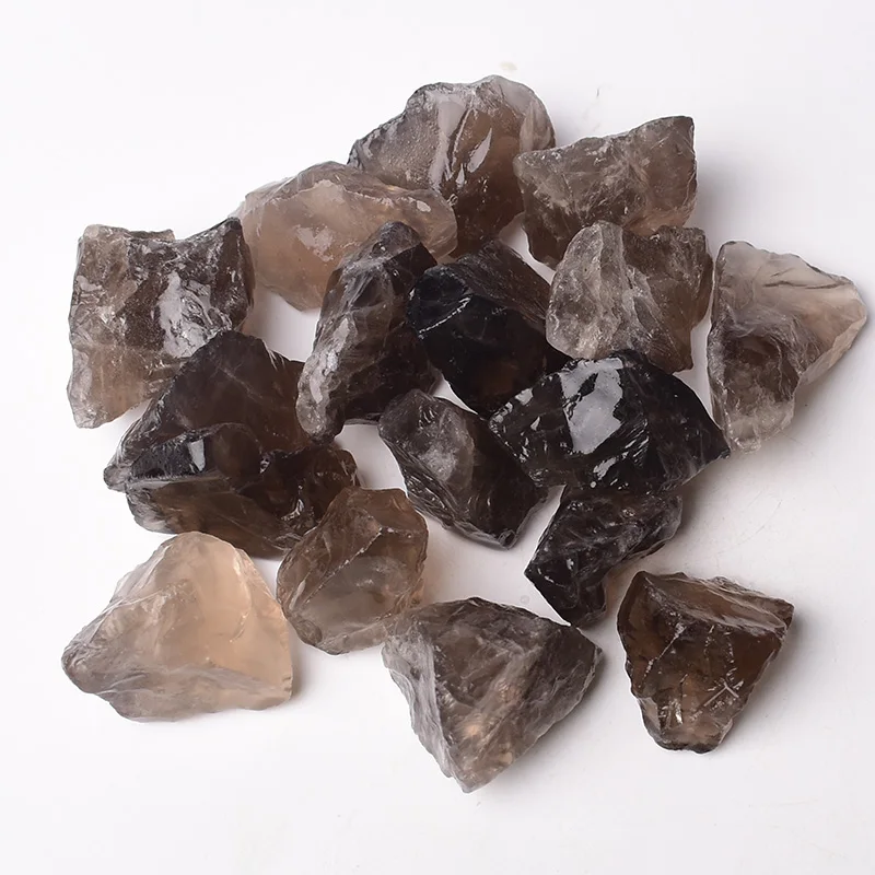 thumbnail image 1 of Piedra de cristal natural, cristales irregulares en bruto, piedra curativa de Reiki, adornos minerales de cuarzo, espécimen de roca para regalos de niños, 1 of 5