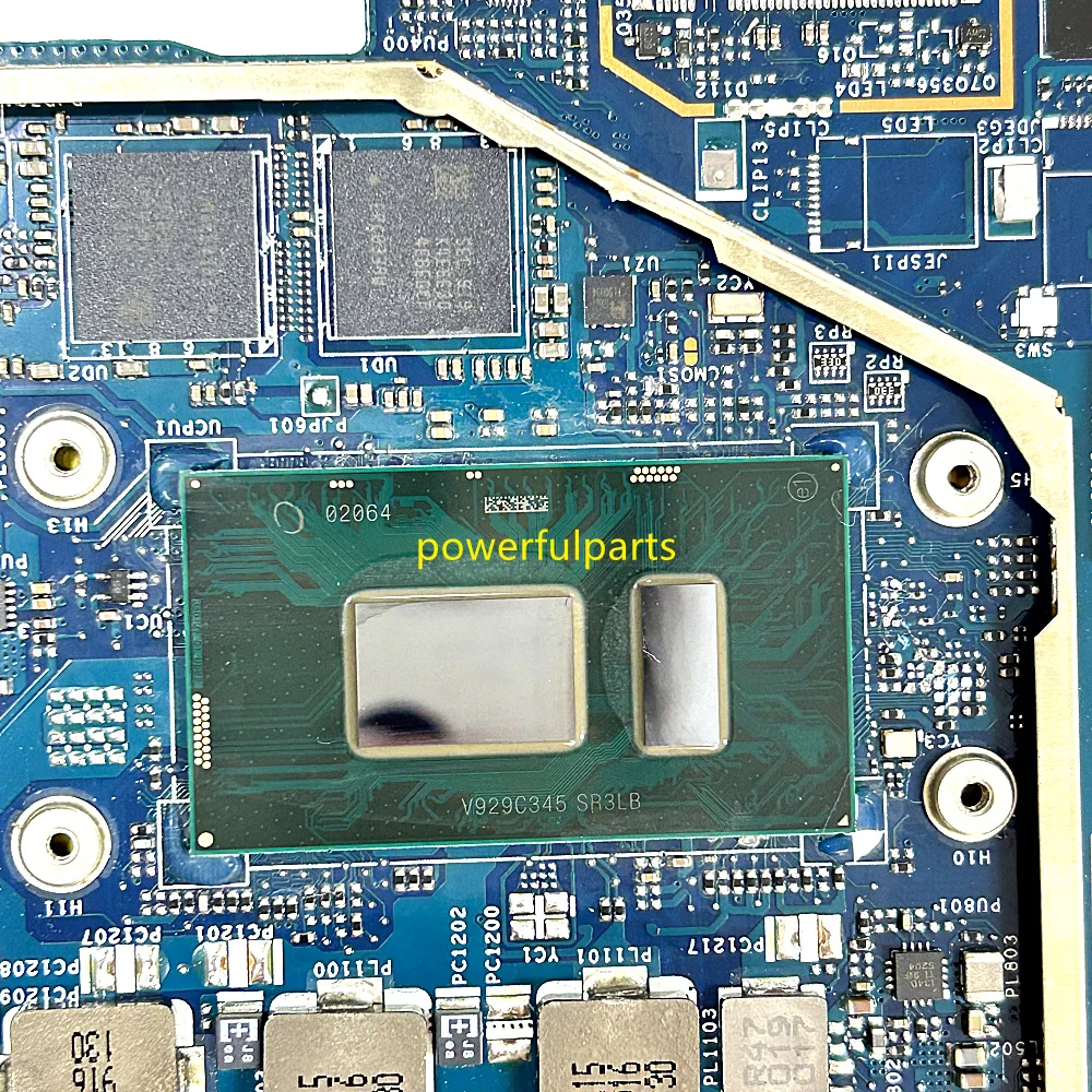 For Dell Latitude 5290 2-in-1 Tablet Motherboard DAJ00 LA-F371P 0T37MJ 0JP7C1 i5-8250U i5-8350u Cpu 8GB Ram Working Good
