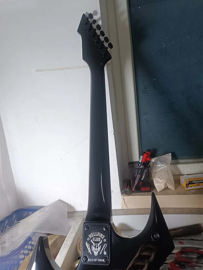 B.O.C.RICH The Hellfire Connection Board Black Electric Guitar