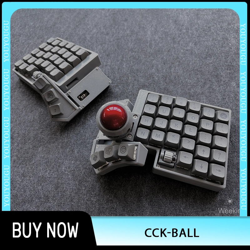 角度調整可能 CCK-BALLスプリットキーボード Weekin CCK-BALL スプリットキーボードクロスデュアルノブ調整可能な