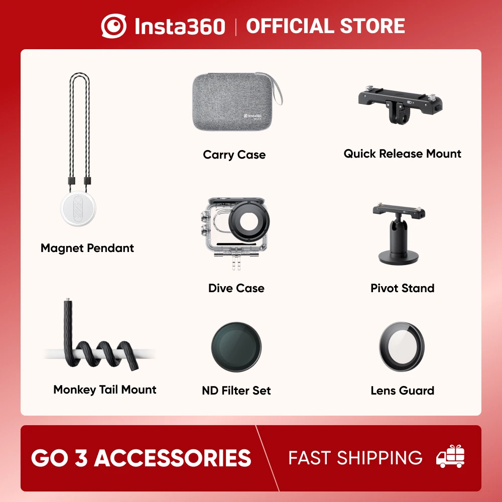 

Insta360 GO 3 Accessories