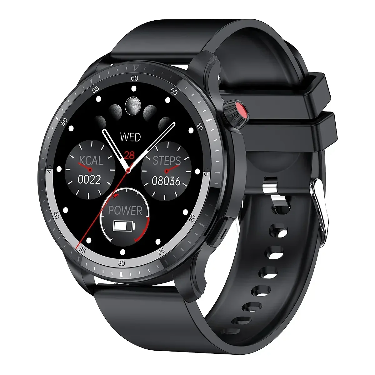 

2024 Smart Watch Men's Body Temperature Blood Oxygen Fitness Sports Mode Smart Watch for Android IOS Bluetooth Call Smartwatch