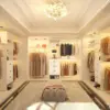 96 Inches Closet System, 8FT Walk In Closet Organizer with 3 Shelving Towers, Heavy Duty Clothes Rack 6