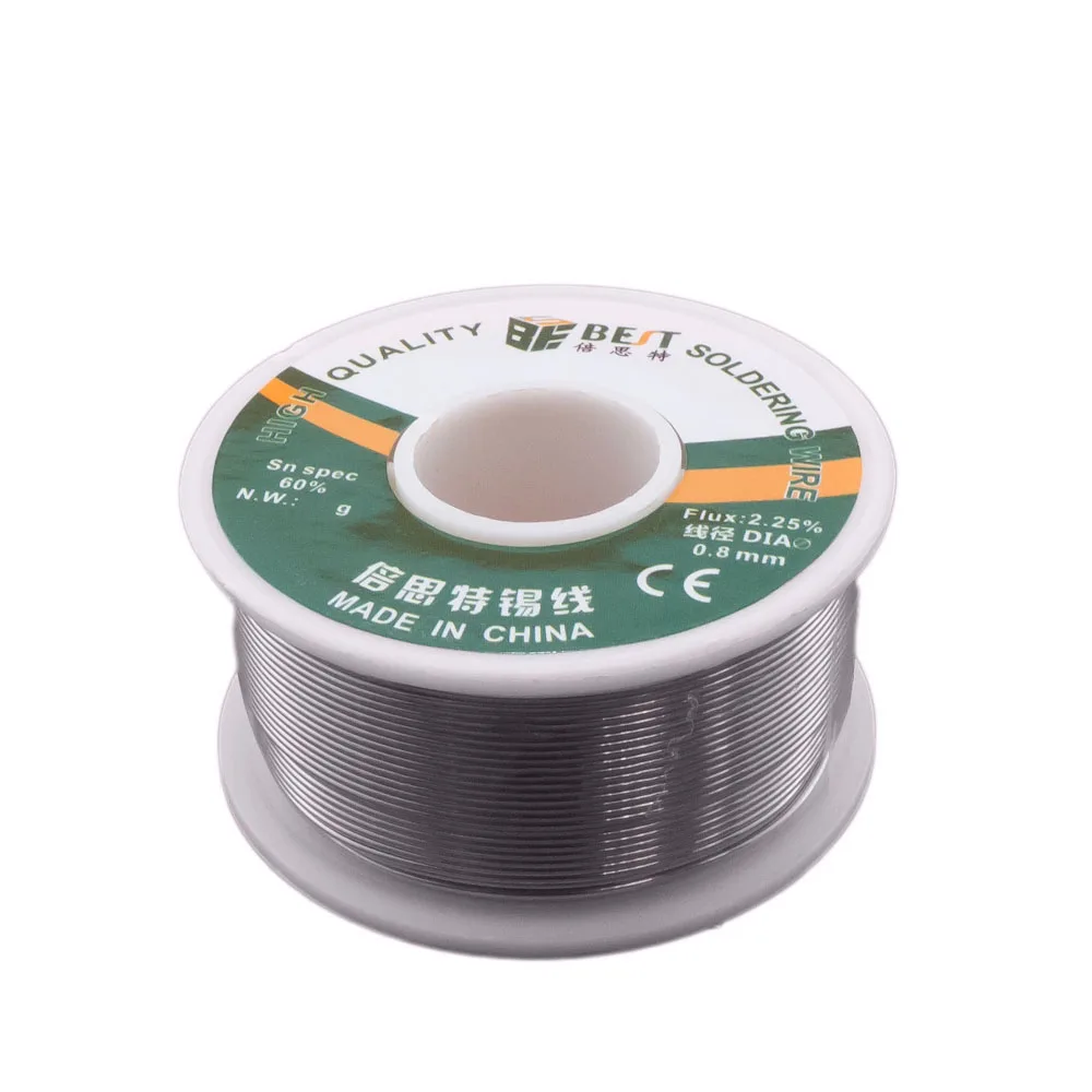 Solder best (sn60 % flux2 25%) 0 8mm 100 grams | Инструменты