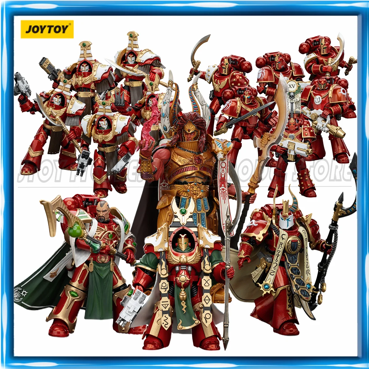 JOYTOY 1/18 Action Figure Warhammer 30k Thousand Sons Legion