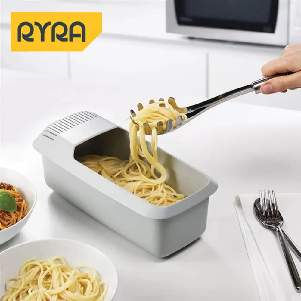 

Многофункциональная коробка для приготовления пищи с сито, кухонные аксессуары для микроволновой печи, контейнер для хранения, Высококачественная термостойкая плита для макаронных изделий