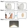 LED Motion Sensor Light Night Light Usb Rechargeable Wall Lamp for Lighting Paintings Pictures Mural Living Room Bedroom Kitchen 5