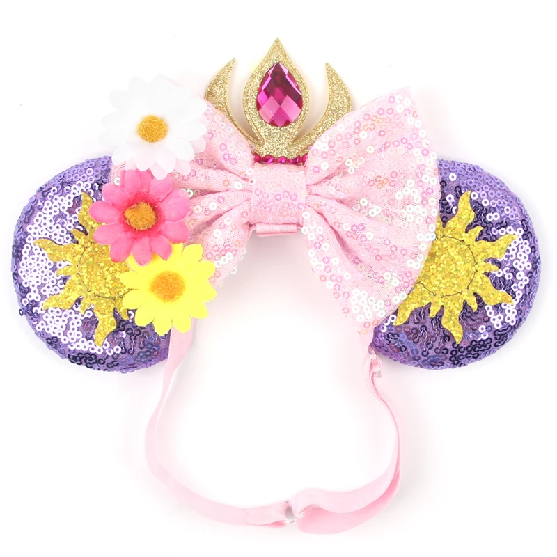 Halloween Einstellbare Maus Ohren Elastisches Stirnband Für Erwachsene/Kinder Bogen Nylon Haarband Festival Party Cosplay DIY Haar Zubehör – Detail 23