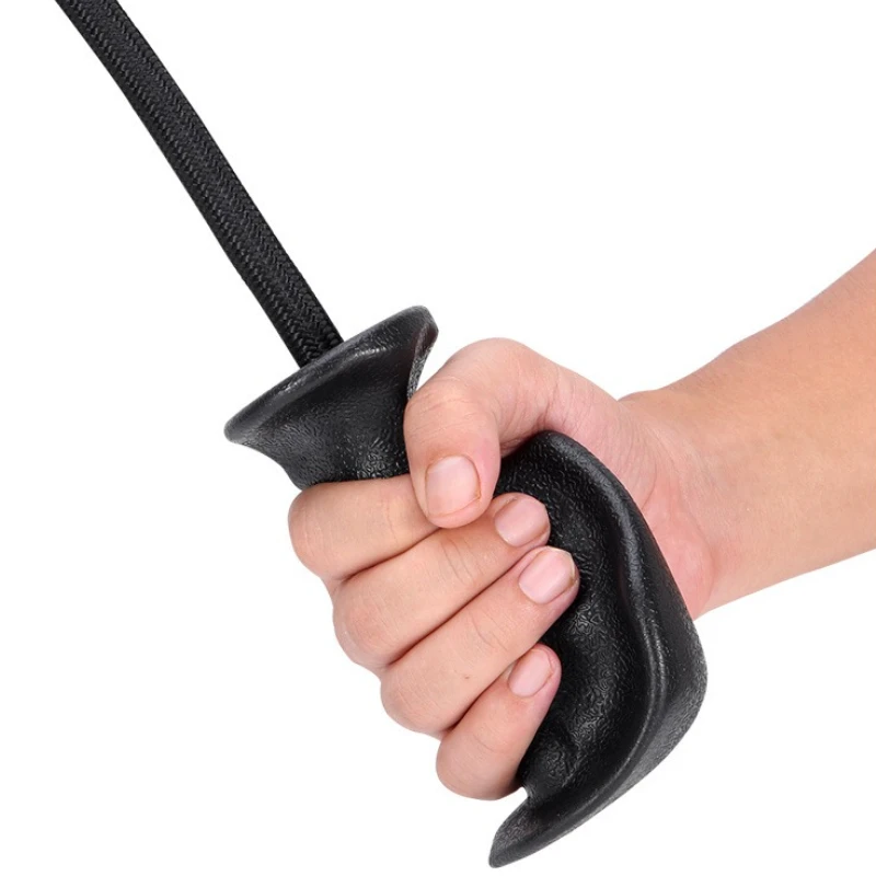 Fitness Pulley System Double Head Rope Pull Down Handle Biceps Triceps Back Training for Home Gym Workout Strength Training
