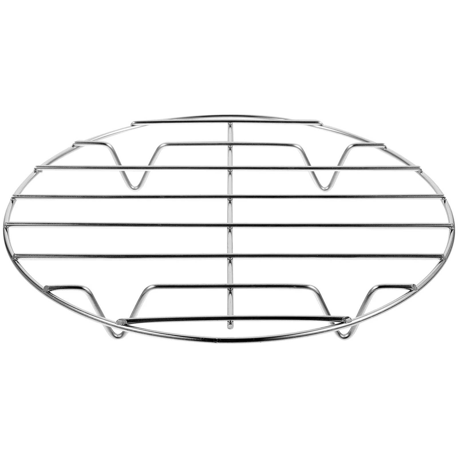 

Sherchpry Gas Grill Round Baking Rack Stainless Steel Cooling Cooking Racks Steamer Pizza Oven Pot Air Fryer Canning