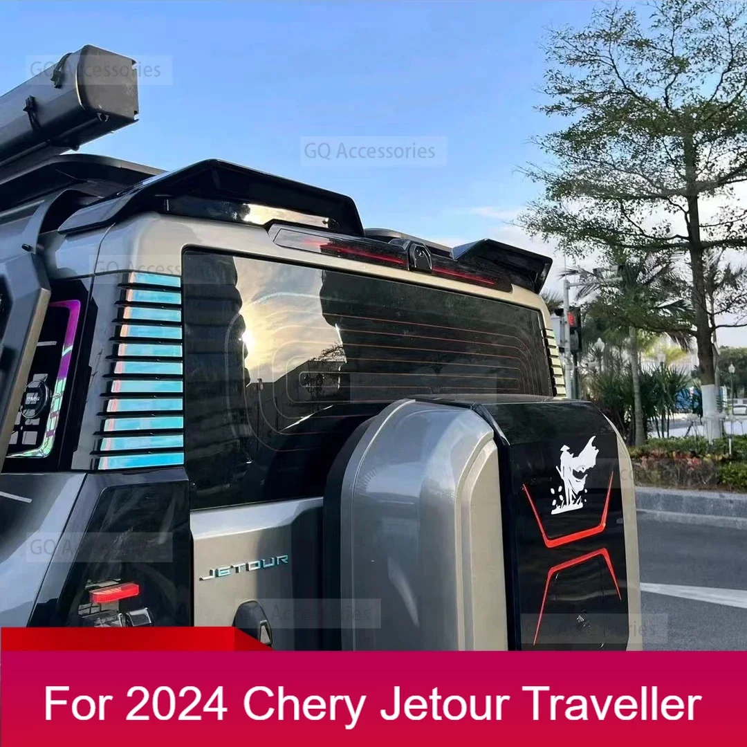 

For Chery Jetour Traveller T2 2023 2024 Jetour T2 Car Sports Segmented Tail Wing Spoiler For Car Spoilers & Wings Rear Wing