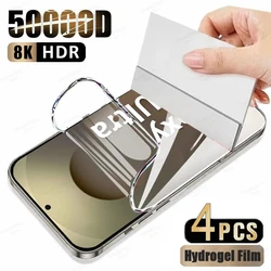 4PCS Hydrogel Film Screen Protector - Premium Phone Accessories - 4 Pieces (Note 10 Plus)