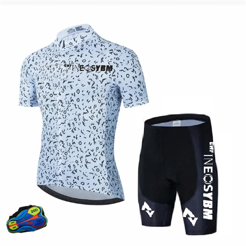 

20D Bib Set MTB Uniform Bike Clothing 2022 Cycling Jersey Quick Dry Bicycle Wear Clothes Mens
