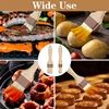 1/2PCS Oil Brush Cake Bread Brushes Fine Bristle Brush Baking Barbecue Pastry Tools Kitchen Cooking Tool BBQ Accessories Brush 6