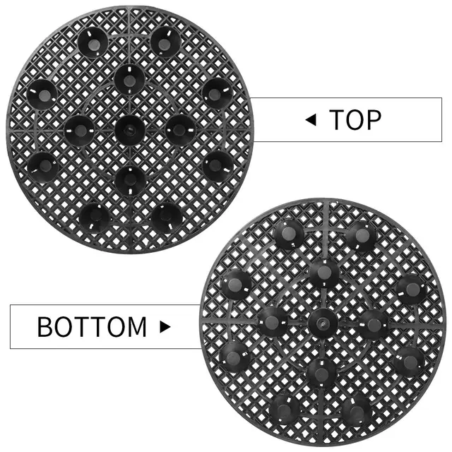 20/30/40 Cm -Es Növényi Edény Csészealj Szintű Lift Nagy Teherbírású Állványok A Rothadás És Károsodás Megakadályozására Teraszon Fedélzeten - Image 6