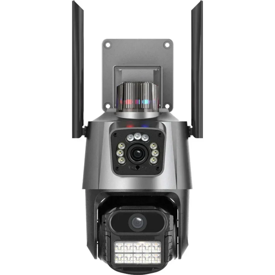 Dual Screen 6MP WiFi Security Camera with Night Vision