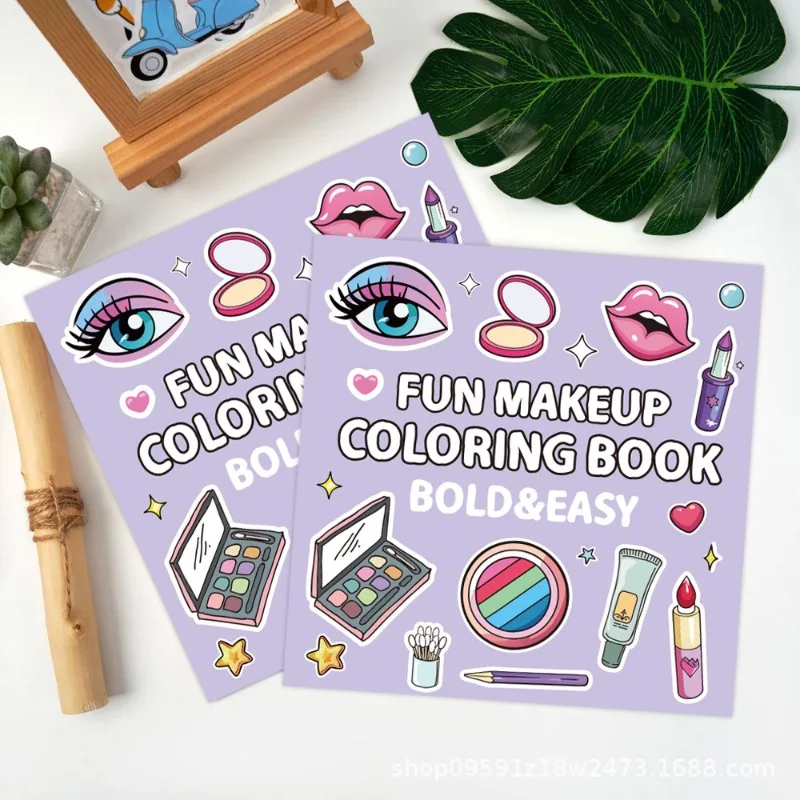Coloring Book Exercise Intelligence Painting Coloring New Coloring Book Custom Food Inspiration Fruit Doodle Book 6