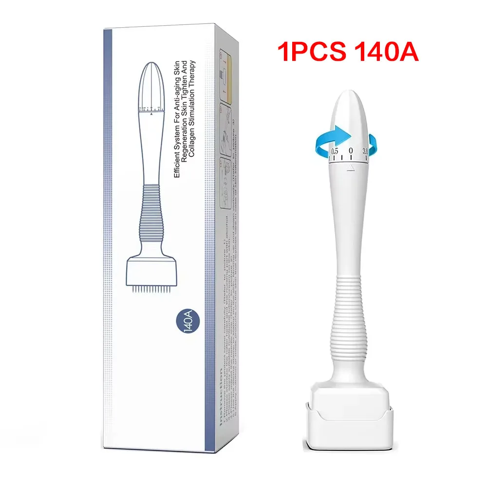 Derma Stamp Roller 140A  Adjustable Micro Derma Stamp  For Hair Regrowth Face Skin Care Beauty  Device