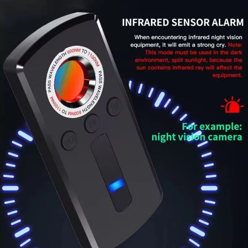 Bug-listening mini devices hidden camera detectors anti-spy gadgets Professional hunters wireless signals car GPS infrared