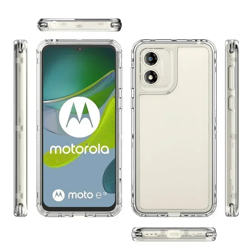 Crystal Clear 3-in-1 Bumper Back Cover