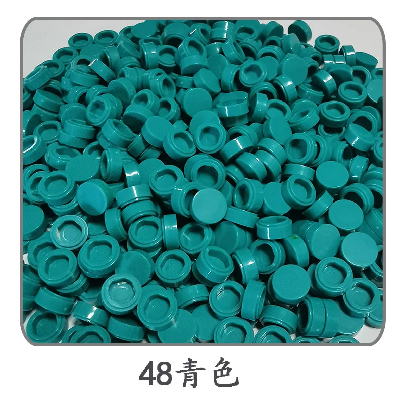 500-Piece Round Tile Set for Mosaic Art and Creative Building