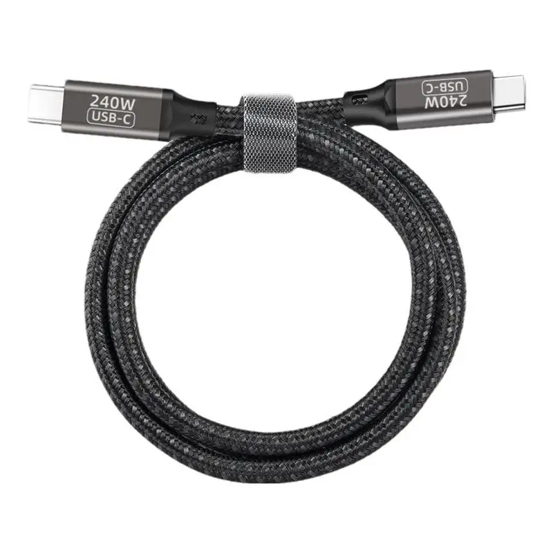 

Type C Cable Cable 5A Fast Charge Type C Charger Cord Braided Compatible With Most Phones Laptops & Other Type C