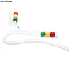 Sports Eye Sight Train Three Beads Brock String Vision Convergence Insufficiency Training Tool Target Pointing Practice 2