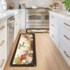 Fall Pumpkin Print Floormat Thanksgiving Autumn Harvest Balcony Kitchen Rug Living Room Bedroom Entrance Non-slip Rug Home Decor 5