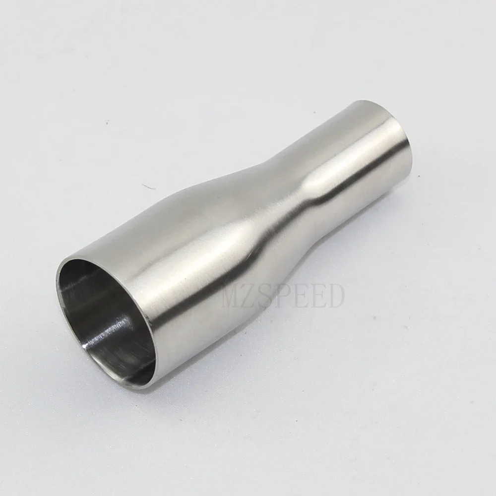 Pipe fitting OD25/32/38/45/51/63mm scarico Sportivo auto butt welding reducer SUS 304 stainless steel sanitary pipe fitting homebrew beer