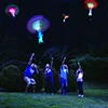 Bamboo Dragonfly with Light Shooting Rocket Flying Parachute Sky UFO Outdoor Night Game Toy for Kid Children 1